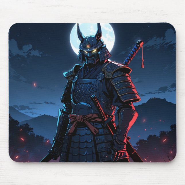 Ghost of the Shogun – Eternal Samurai Lord Mousepa Mouse Pad (Front)