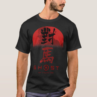 Ghost of Tsushima Ghost in Rising Sun T-Shirt