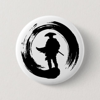 GHOST OF TSUSHIMA NINJA POSE LOGO BUTTON