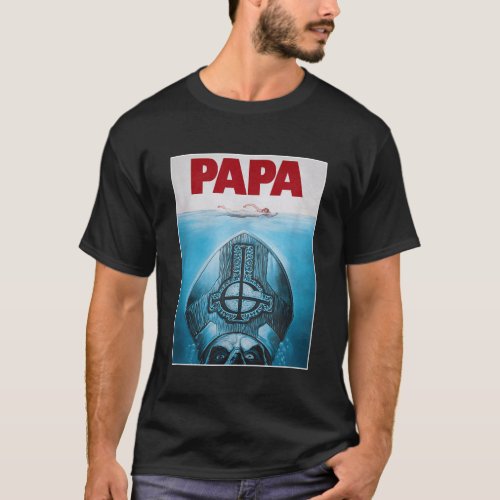 Ghost Papa Poster T_Shirt