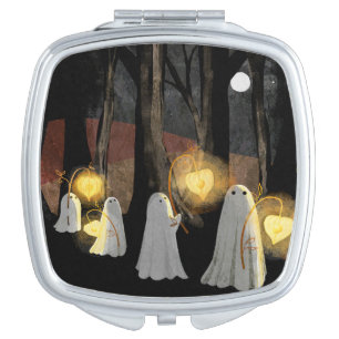 Ghost Parade Compact Mirror