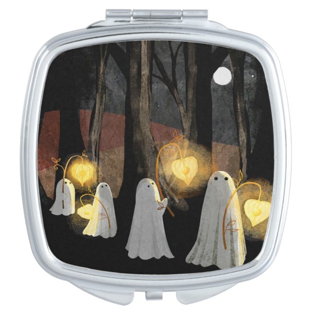 Ghost Parade Compact Mirror (Front)