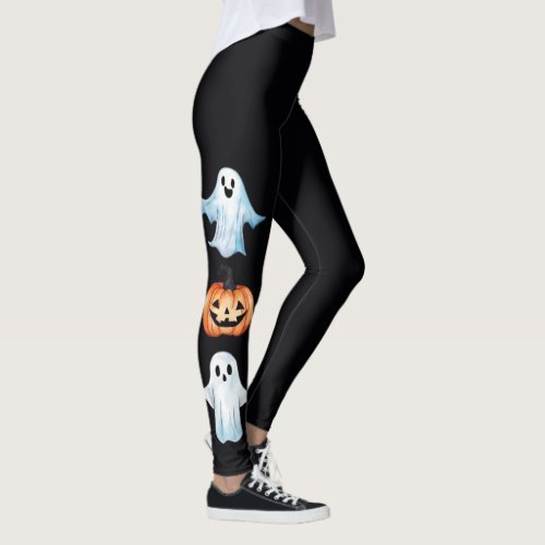 Ghost Party In Black Leggings