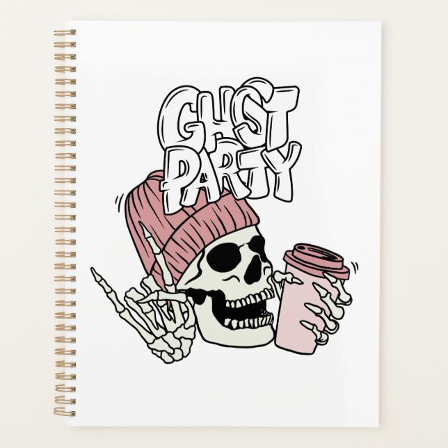 Ghost party  notebook (Front)