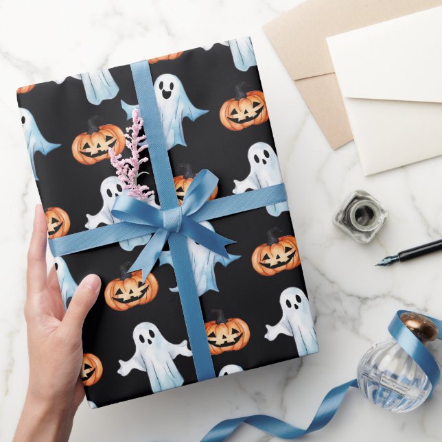 Ghost Party  Wrapping Paper (Gifting)
