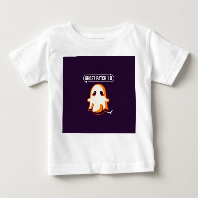 Ghost Patch 1.0 Baby T-Shirt (Front)