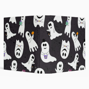 Ghost pattern 3 ring binder