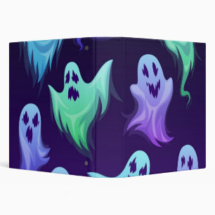 Ghost pattern 3 ring binder