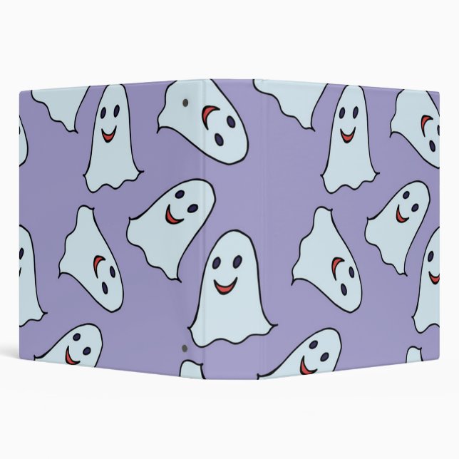 Ghost pattern 3 ring binder (Background)