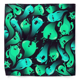 Ghost pattern bandana