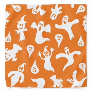 Ghost pattern bandana