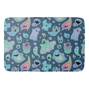 Ghost pattern bath mat
