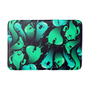 Ghost pattern bath mat