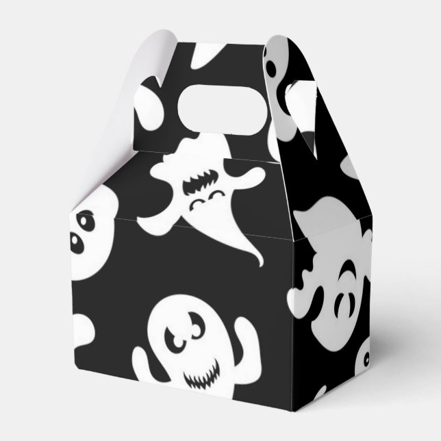 Ghost pattern favor boxes (Front Side)