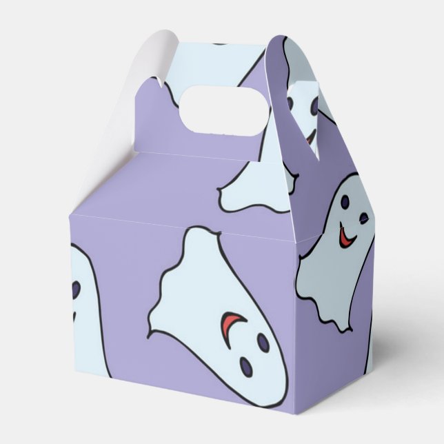 Ghost pattern favor boxes (Front Side)