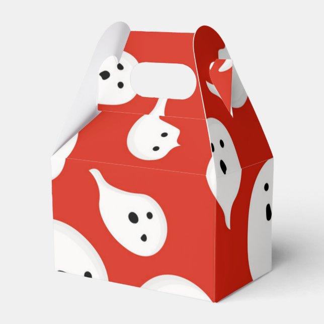 Ghost pattern favor boxes (Front Side)