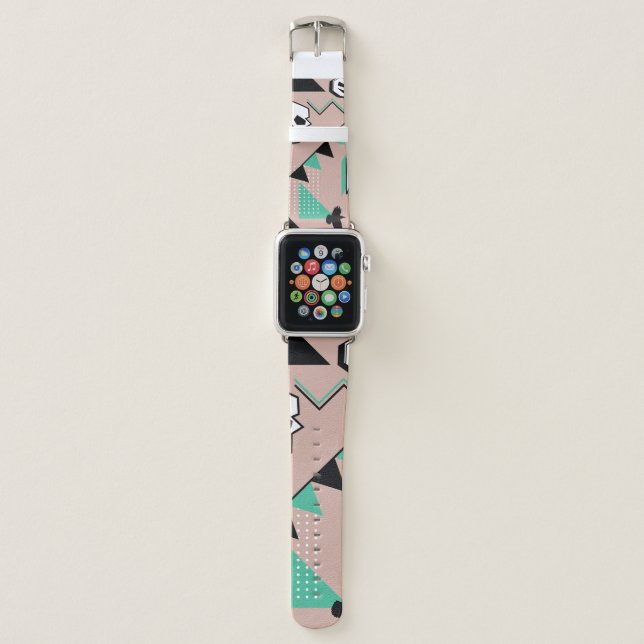 Ghost pattern,halloween theme seamless pattern wit apple watch band (Front)