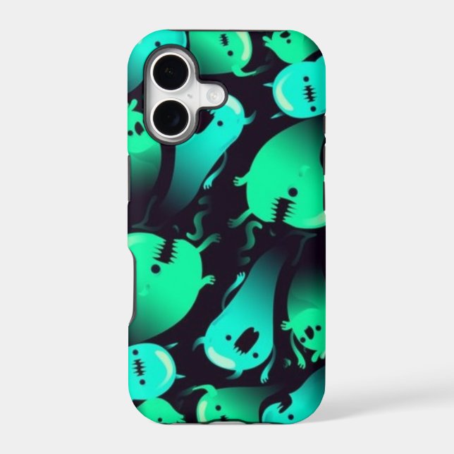 Ghost pattern iphone case (Back)
