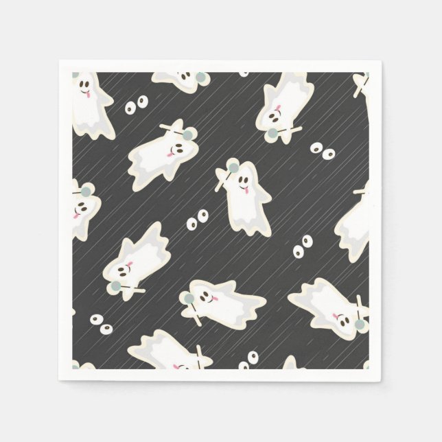 Ghost pattern napkins (Front)