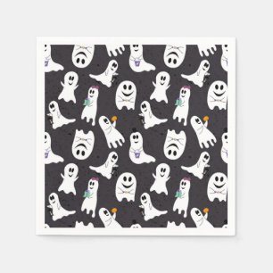 Ghost pattern napkins