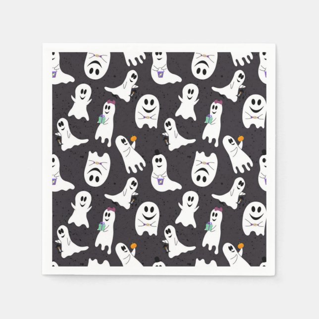 Ghost pattern napkins (Front)