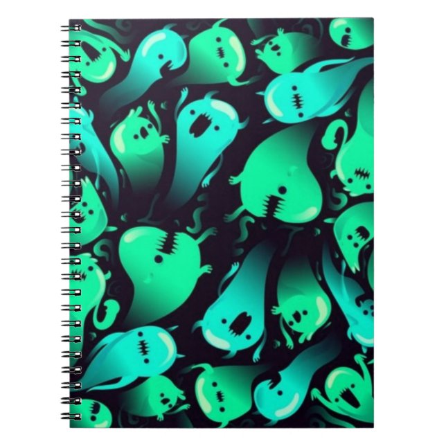 Ghost pattern notebook (Front)