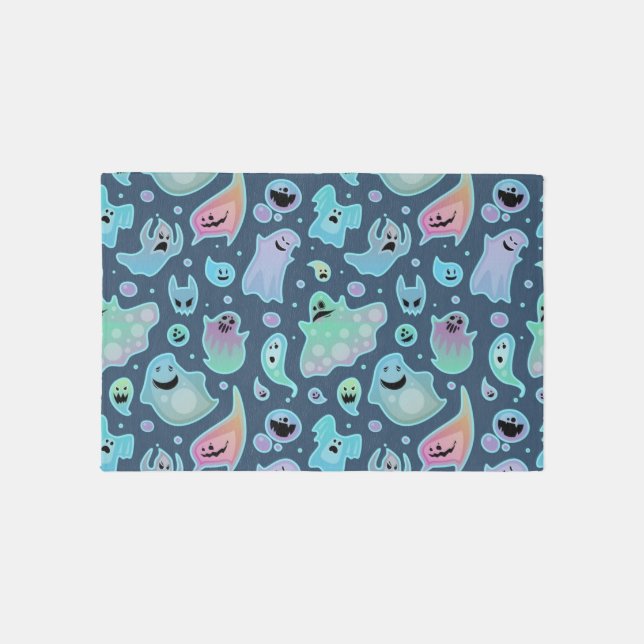 Ghost pattern outdoor rug (Front)