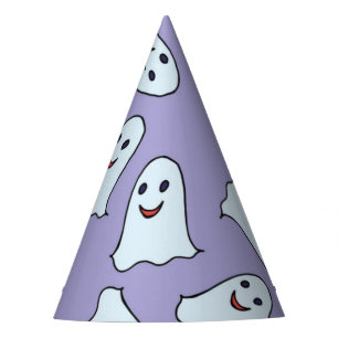 Ghost pattern party hat