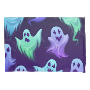 Ghost pattern pillow case