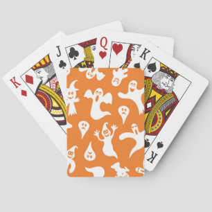 Ghost pattern poker cards