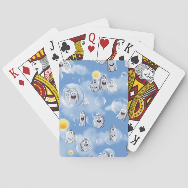 Ghost Pattern Poker Cards (Back)