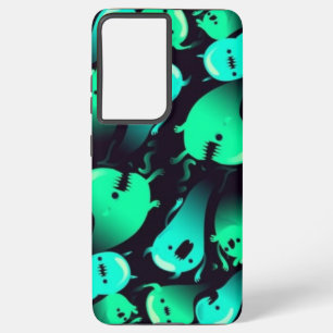 Ghost pattern samsung galaxy s21 ultra case