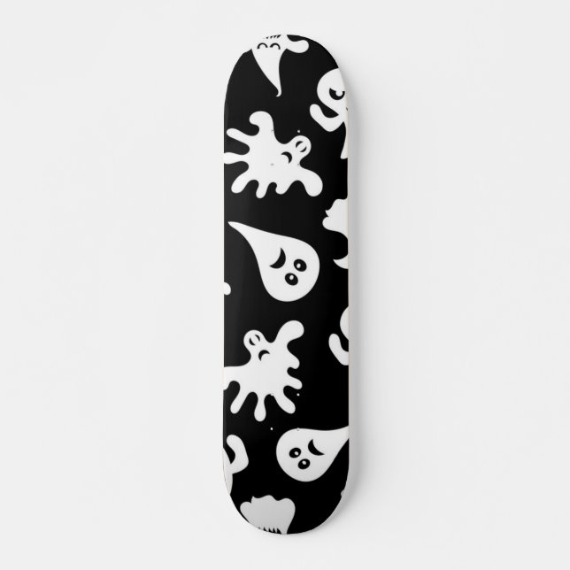 Ghost pattern skateboard (Front)