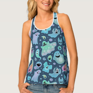 Ghost pattern tank top