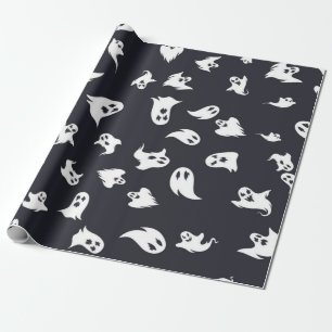 Ghost pattern wrapping paper