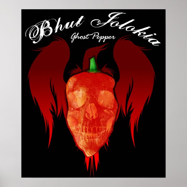 Ghost Pepper $24.95 Art Poster (Front)