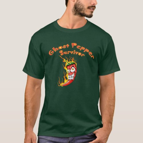 Ghost Pepper Survivor T_Shirt