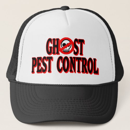 Ghost Pest Control Trucker Hat
