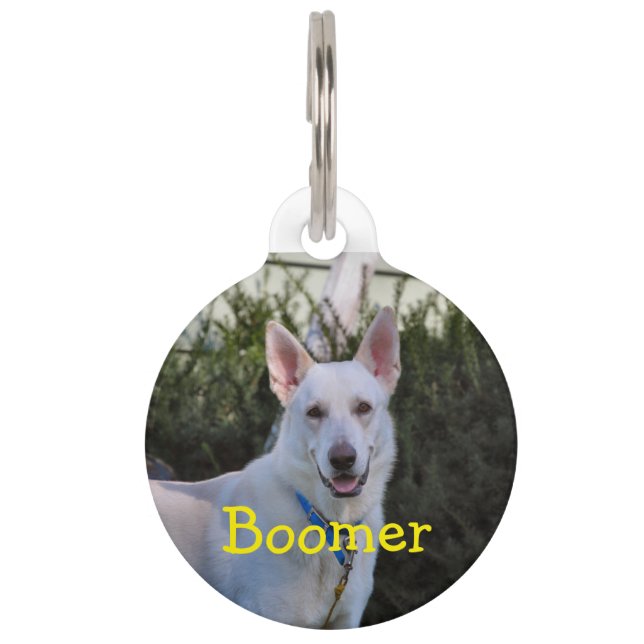 Ghost Pet ID Tag (Front)