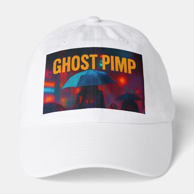 Ghost Pimp Hoodie Hat (Front)
