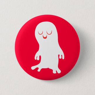 Ghost Pinback Button
