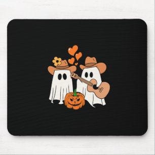 Ghost Playing Guitar For Halloween Lovers  Mouse Pad