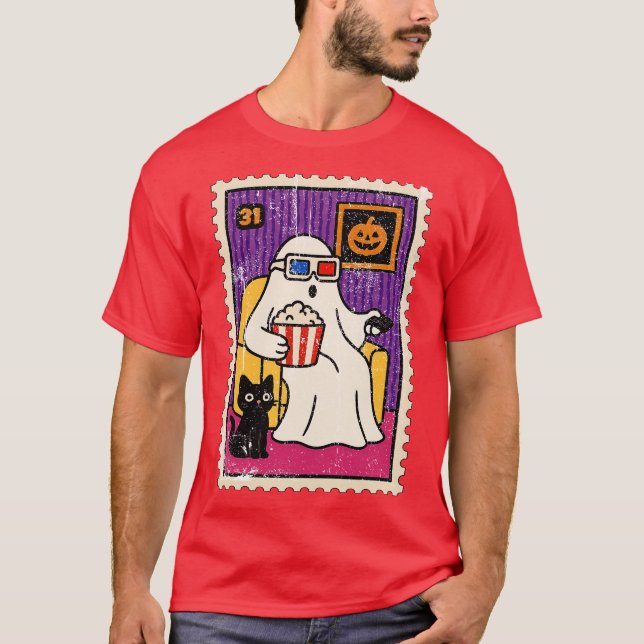 Ghost Popcorns T-Shirt (Front)