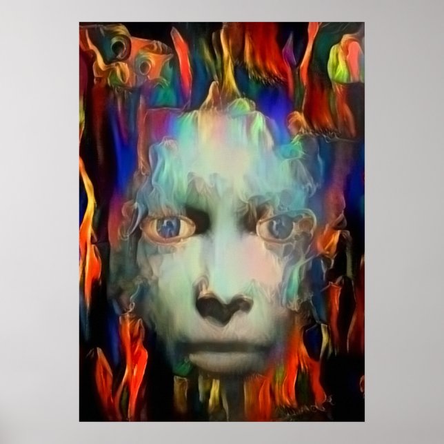 ghost portrait poster (Front)