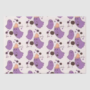 Ghost Potion Spooky Halloween Pattern Tissue Paper