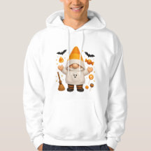 Ghost Pumpkin Hoodie: Halloween Sweater