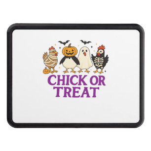 Ghost Reading in Cozy Halloween Library Classic T- Hitch Cover