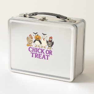 Ghost Reading in Cozy Halloween Library Classic T- Metal Lunch Box