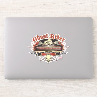 Ghost Rider Badge Sticker