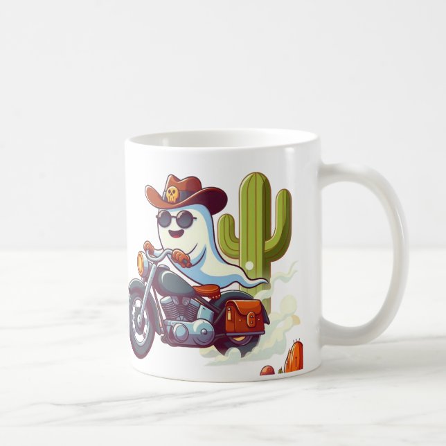 "Ghost Rider Mug – Haunting the Highway in Style" (Right)